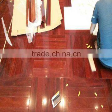 High Quality Centre African Iroko Parquet Solid Wood Flooring