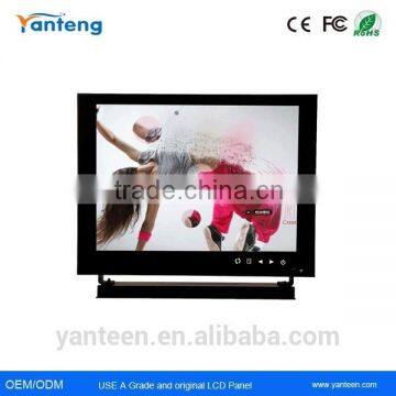 Metal casing 8inch industril LCD CCTV monitor, bus cctv monitor, portable cctv monitor