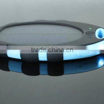 5000mAh Waterproof Solar Power Bank Dual USB Backup External Battery Charger for IPhone Samsung HTC Huawei Xiaomi Cell Phones photo-6