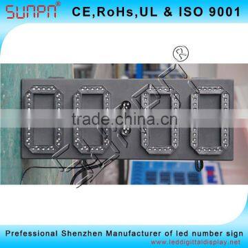 USA 6inch LED TIME and Temperature Sign photo-4