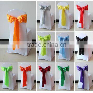 Colorful&Beautiful Satin Sashes For Wedding Decoration/Satin Chair Cover Sashes 18cm*275cm