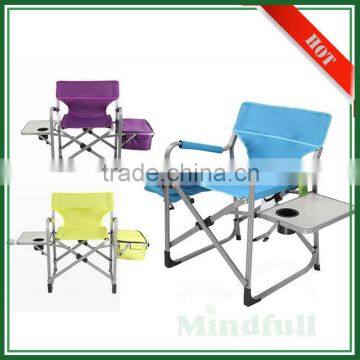 2016 Hot Lightweight Tall Folding Aluminum Folding Chair with Cooler Bag