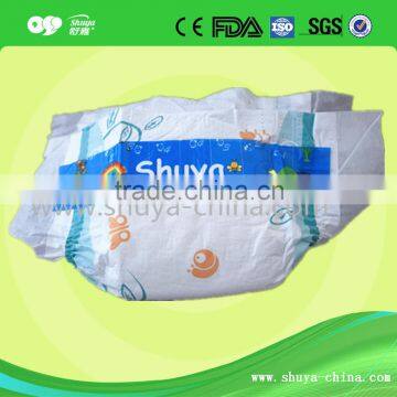 Shuya brand disposable private label dry diaper