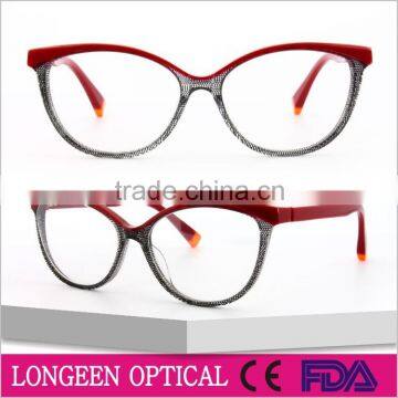 2016 Fashion Lady Acetate Optical Glasses