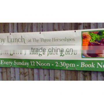promotion customized polyester banner