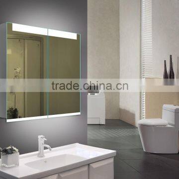 Amazing bathroom cabinet with illuminated mirror