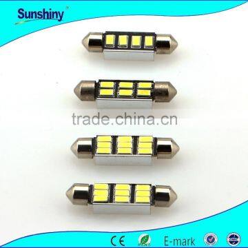 High power c5w festoon 31mm 6SMD 5730 auto festoon led bulb 12v c5w auto led light bulb