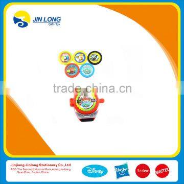 Watch plastic disc shooter for kids