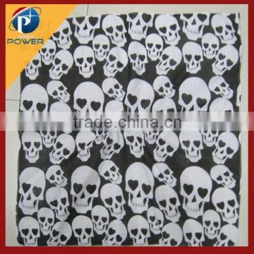 2015 yiwu factory OEM pirate head scarf, pirate scarf