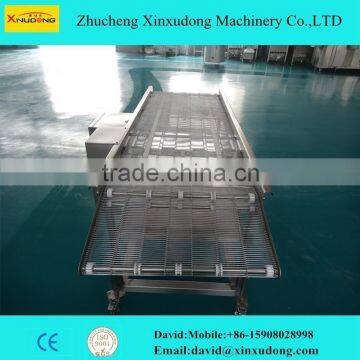 stainless steel flat flex wire mesh belt conveyor