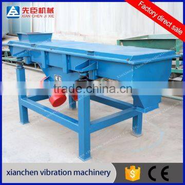 China grain linear vibrating screen sieve for sieving various grains