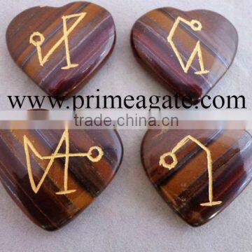 Tiger Eye Arch Angel Set : Agate Stone Khambhat