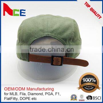Cutom Nylon Snapback 5 Panel Camper Cap And Hat New Design Hat photo-4