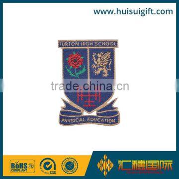 high quality promotional woven patch for clothing