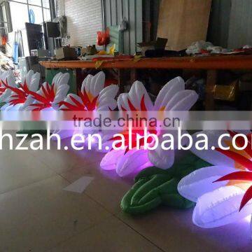 10m Inflatable Flower Chain for Wedding Aisle Decoration