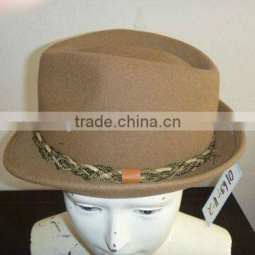 Best selling fedora hats China supplier