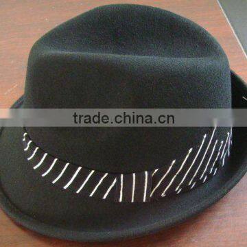 fashion men's wool felt dress hat