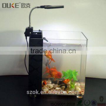 china manufacturer decorative square acrylic aquarium