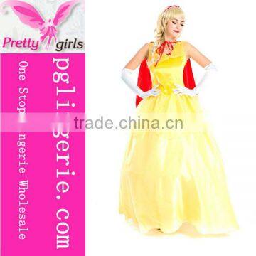 Adult Ladies Long Dress Frozen Princess Elsa Costume in Halloween photo-5