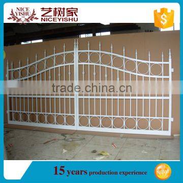 Top selling OEM boundary wall gates, wrought iron doors, modern building sliding gates on alibaba.com