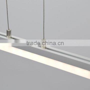 2015 New Half-Round Led Aluminum Profile with Suspending Wire for led strip