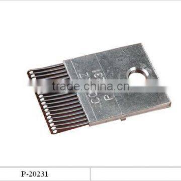 Guide blocks_COMEZ P20231 for crochet machines