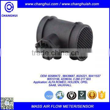 High Quality Car Mass Air Flow Meter/sensor 60589472/ 98439687/ 8024221/ 90411537/ 90510156/ 4239034/ 0 280 217 503