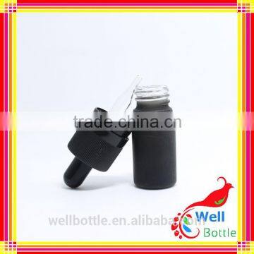 Child Proof Glass Dropper Bottle With Black Frosted Glass Bottle for Mini Glass Dropper Bottle photo-4