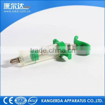 2016 high quality plastic steel syringe J-Type