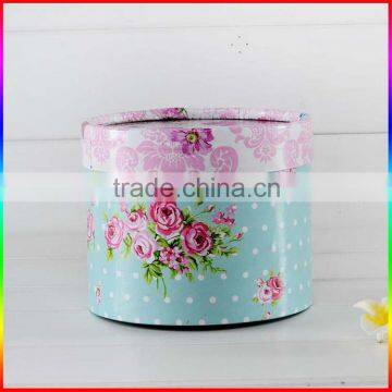 Recyclable handmade cardboard cylinder container paper tube for face cream body care packaging