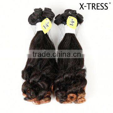 14inch 103g soho bounce curl fumi 1b 30 super quality 100% virgin hair extension directly sale