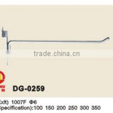 Export china foshan metal slatwall display hook