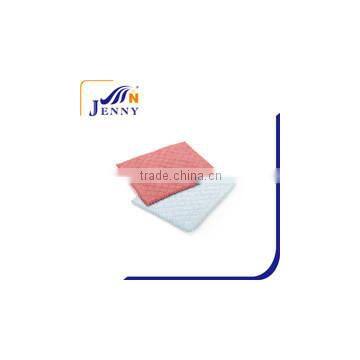 Microfiber colorful kitchen cleaning sponge/sponge scouring pad with factory price