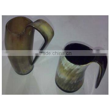 Water Glass Real Horn