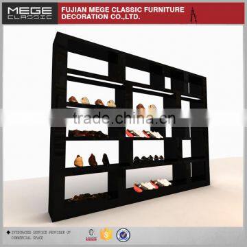 High Quality Customizable Wood Shoes Display Cabinet