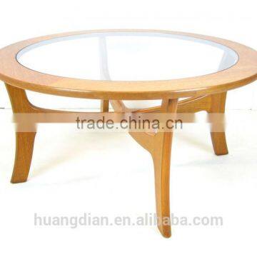 modern living room table furniture glass top wood coffee table