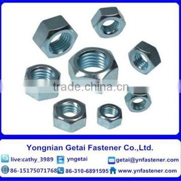 Carbon Steel DIN935/DIN937/ISO4034 Hex Nuts Zinc Plated and Black photo-5