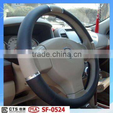 new Cheap hot style PVC/PU car steering wheel covers manufacturers