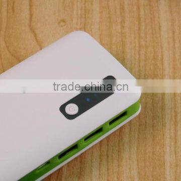 Free sample & logo built-in portable High capacity 15000mah power bank