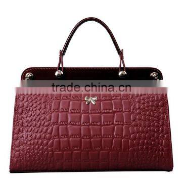 Crocodile Leather Bag Wholesale Handbag China Brand Handbag photo-3