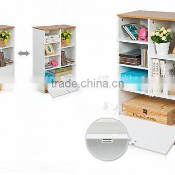 cheap commercial melamine MDF PB Storage Cupboard Bookcase