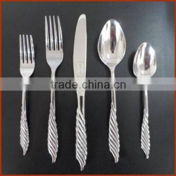 high quality stainless steel 72pcs cutlery set