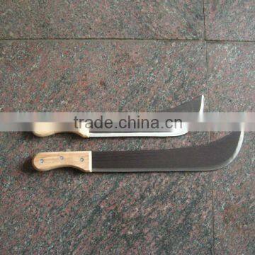 WOODEN HANDLE MACHETE