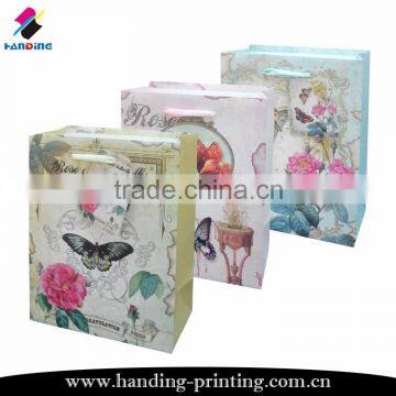 Cheap customize promotional printed Gift Paper Bags