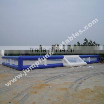 Human Football Pitch large size custom-made Inflatable Soccer Picth for football bubble games