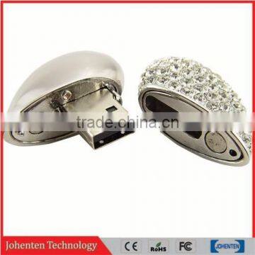  wholesale Real Capacity Jewelry Diamond Pendrive Bulk Buy From China