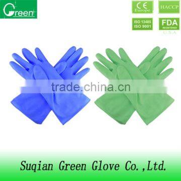 pvc household cleaning gloves