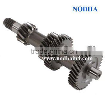 Gear wheel and gear shaft for machine and truck