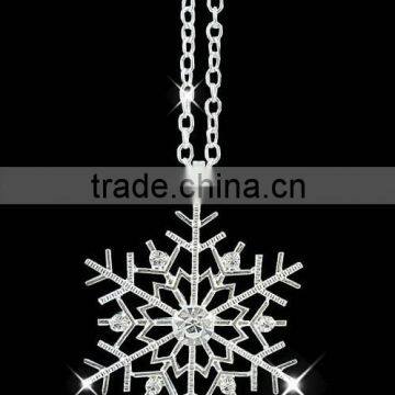 hot movie frozen snow necklace elsa jewelry pendant necklace