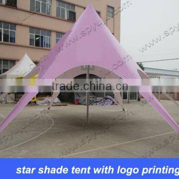 cheap star tents with printing for sale